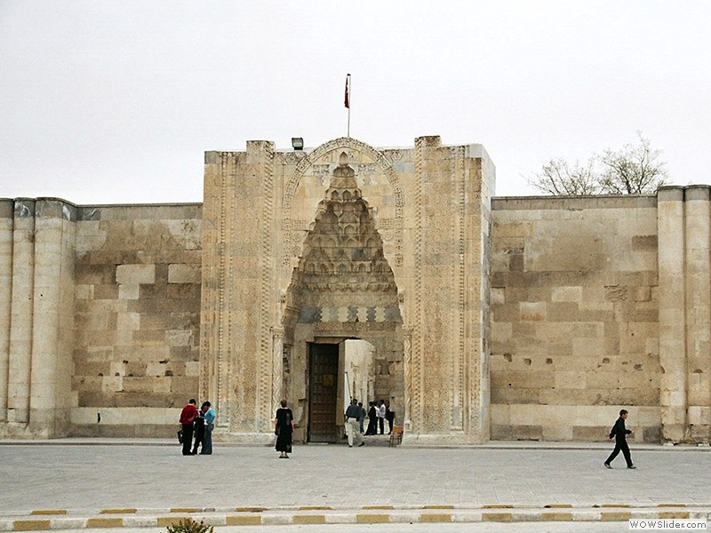 Eingangsportal der Sultanhan Karawanserei