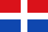 Flagge des Fürstentums Samos bis 1912