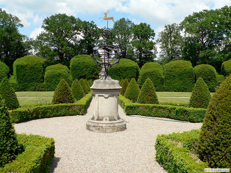 Der Klostergarten von Schloss Clemenswerth