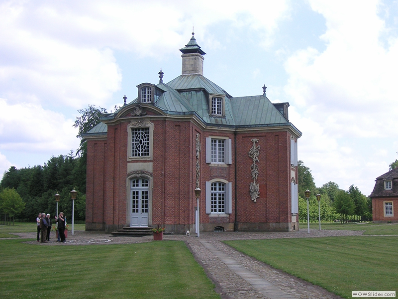 Schloss Clemenswerth, der Zentralpavillon