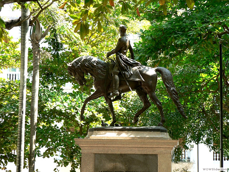 Denkmal von Simon Bolivar