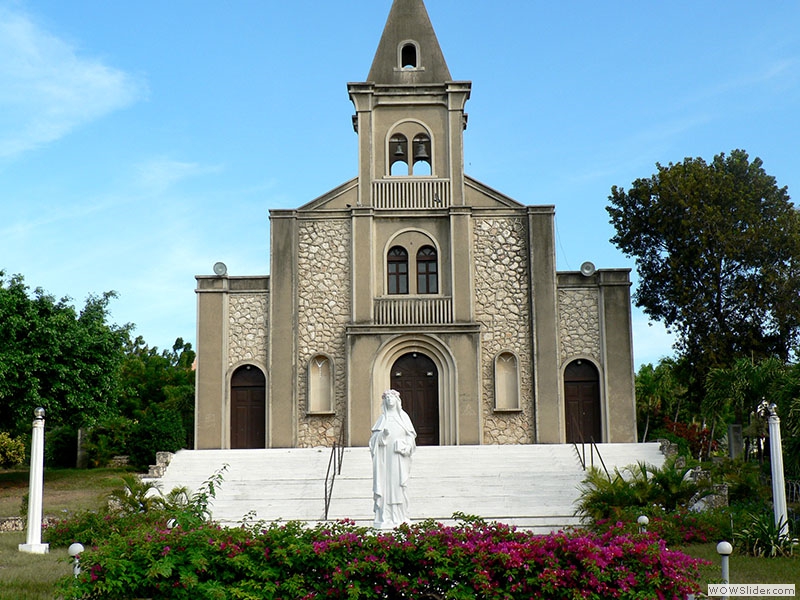 Die Kirche Santa Rosa de Lima