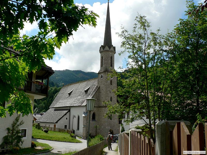 Die Pfarrkirche von Mühlbach