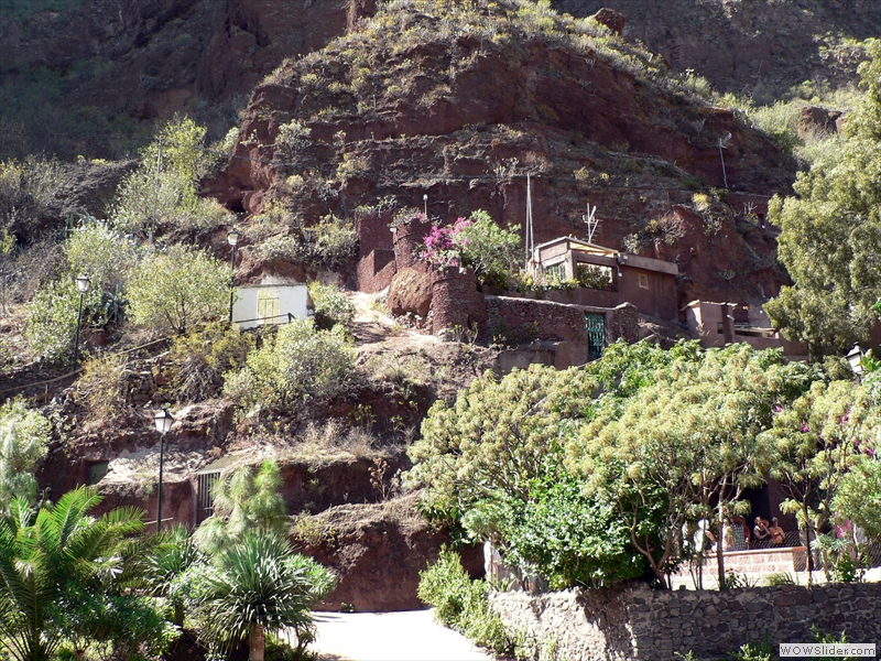 Die Höhlenwohnungen im Barranco de Guayadeque