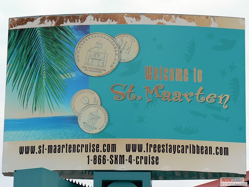 Willkommen auf Sint Maarten