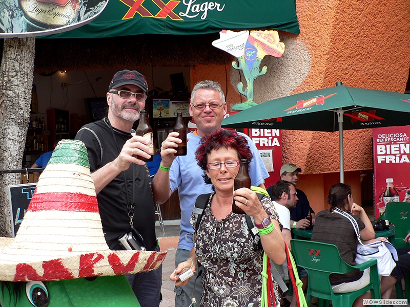 Zur Stärkung ein leckeres mexikanisches Bier