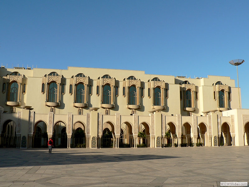 Ein kleiner Teil der vielen Nebengebäude der Moschee