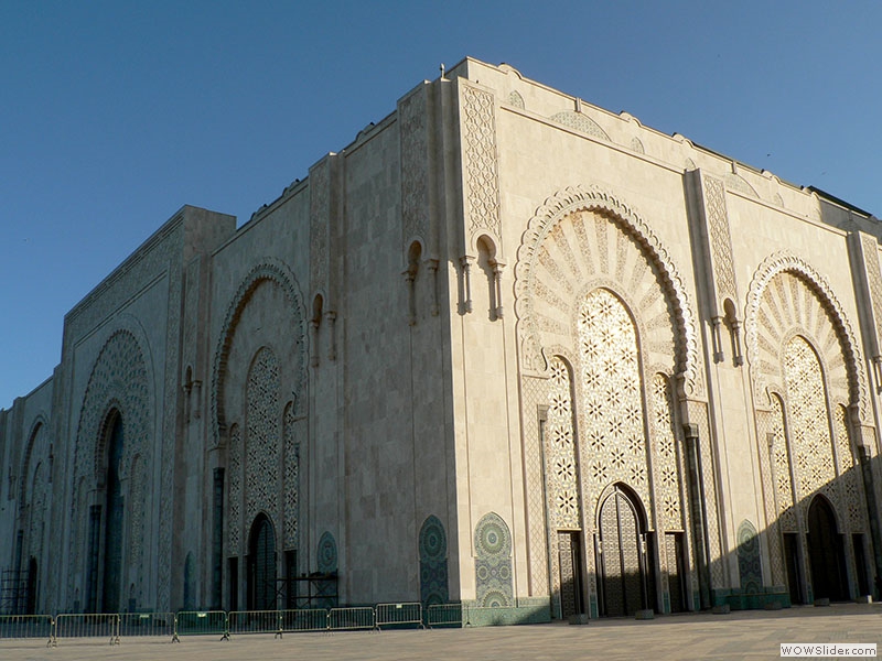 Auch ein Teil der Moschee