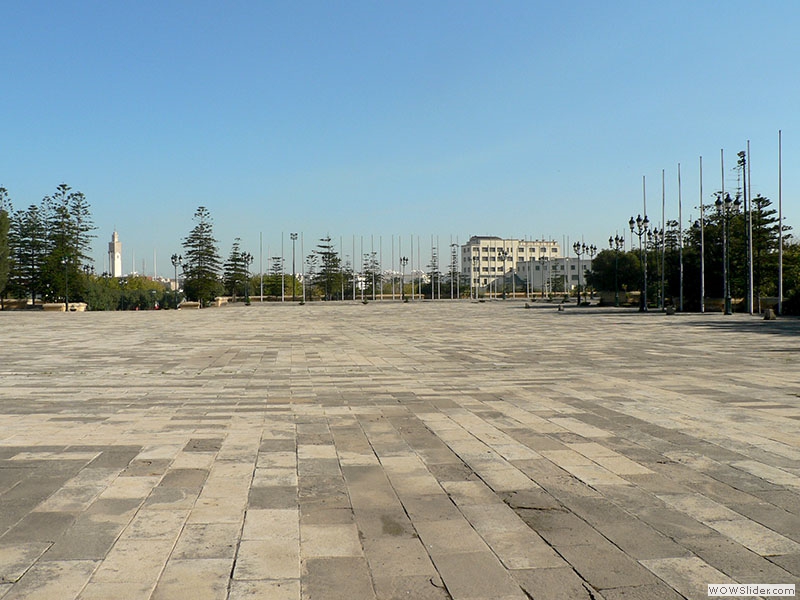 Der Platz vor dem Königspalast