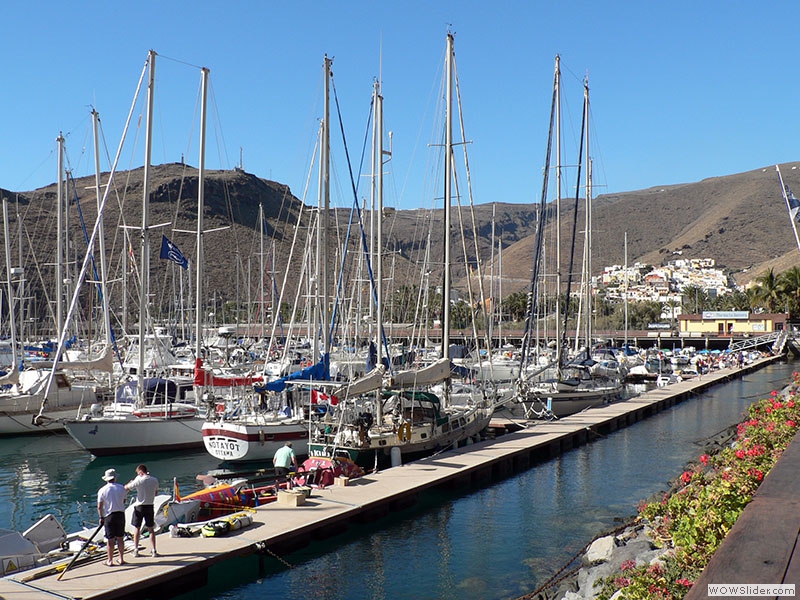 Der schöne kleine Hafen von San Sebastián