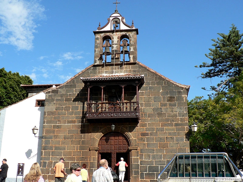 Die kleine Kapelle im Wallfahrtsort Las Nieves