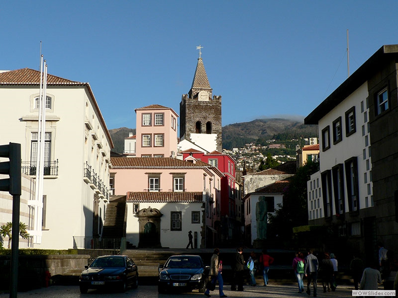 Funchal, im Hintergrund die Sé Kathedrale