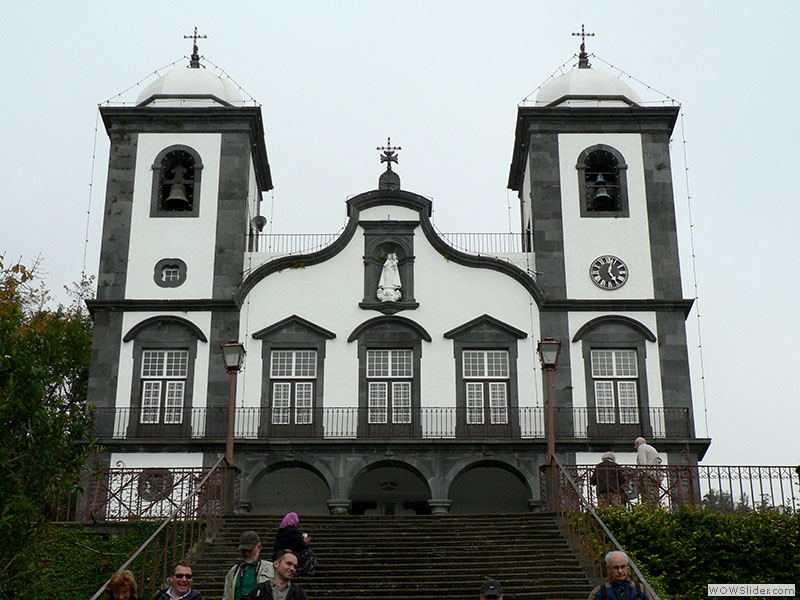 Die Kirche Igreja de Nossa Senhora do Monte