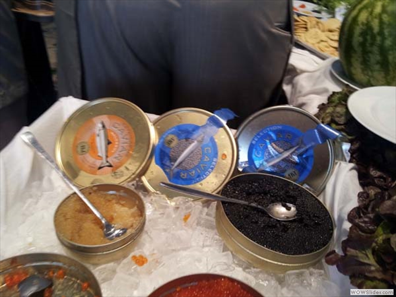 Einmal pro Woche gab es echten Kaviar