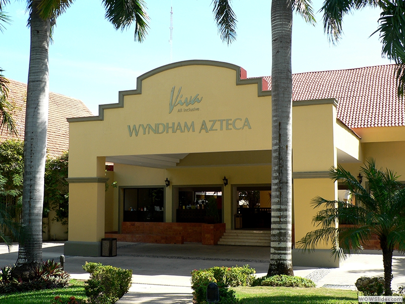 Hotel Viva Wyndham Azteca - Eingang