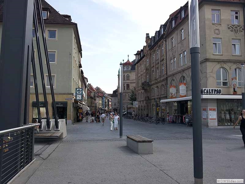 Spaziergang durch die Straßen der Altstadt