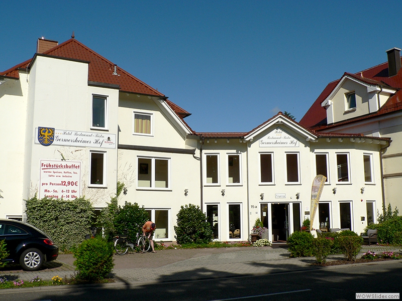 Germersheim: das Hotel Germersheimer Hof