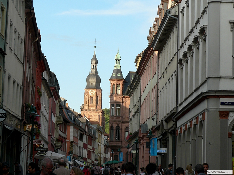 Heidelberg: in der Altstadt