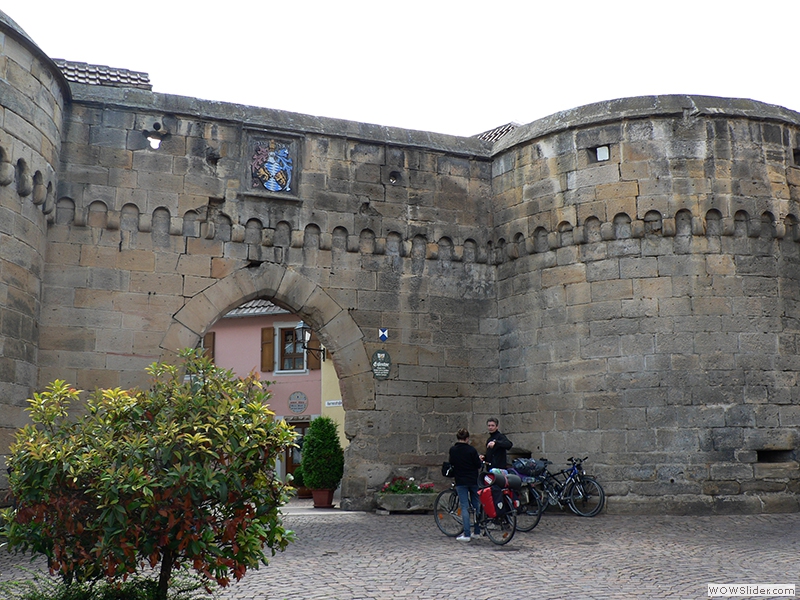 Freinsheim: die alte Stadtmauer