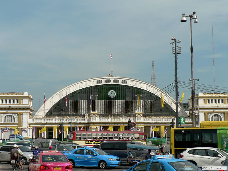 Der Hauptbahnhof von Bangkok