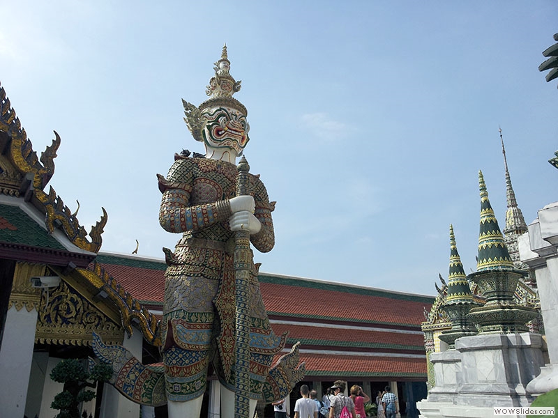Einer der Bewacher des Smaragd-Buddhas