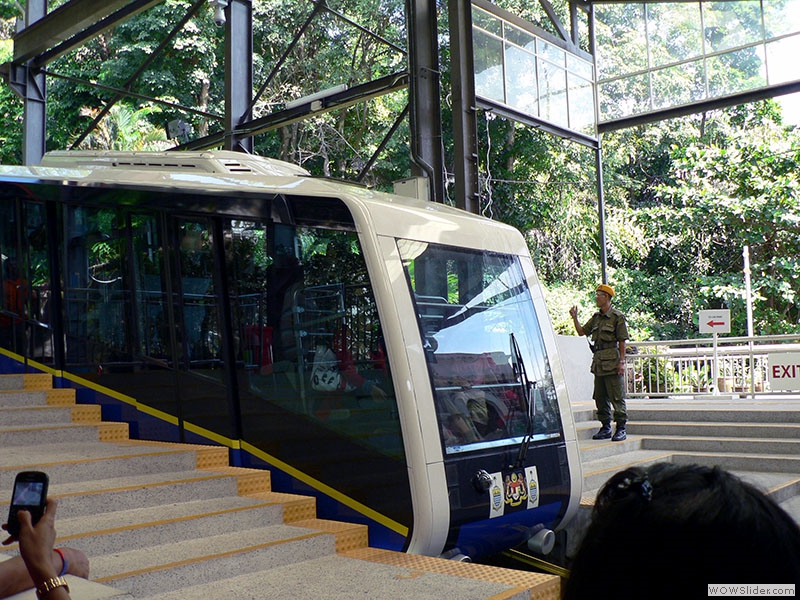 Die Bergbahn zum Penang Hill