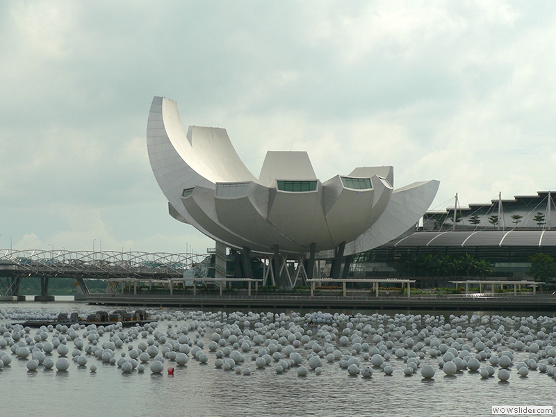 Ein Museum in Form einer Lotusblüte