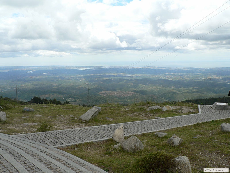 Blick vom Gipfel des Foia