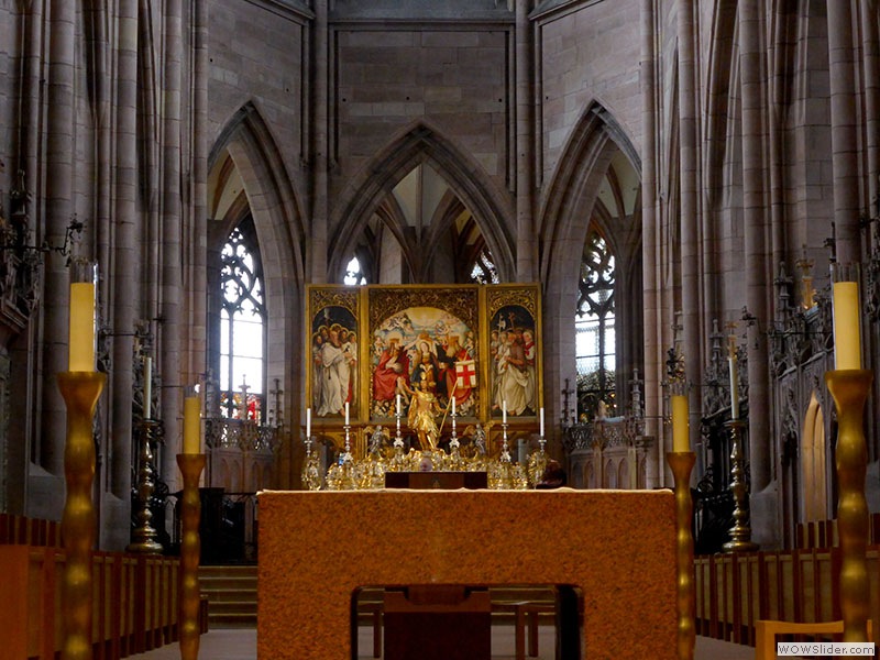Das Münster - der Altar