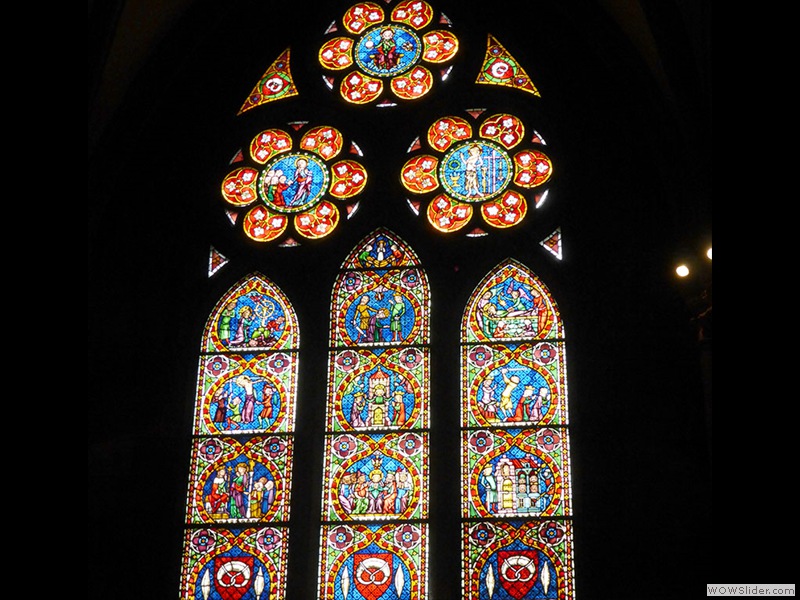 Das Münster - eines der schönen Fenster