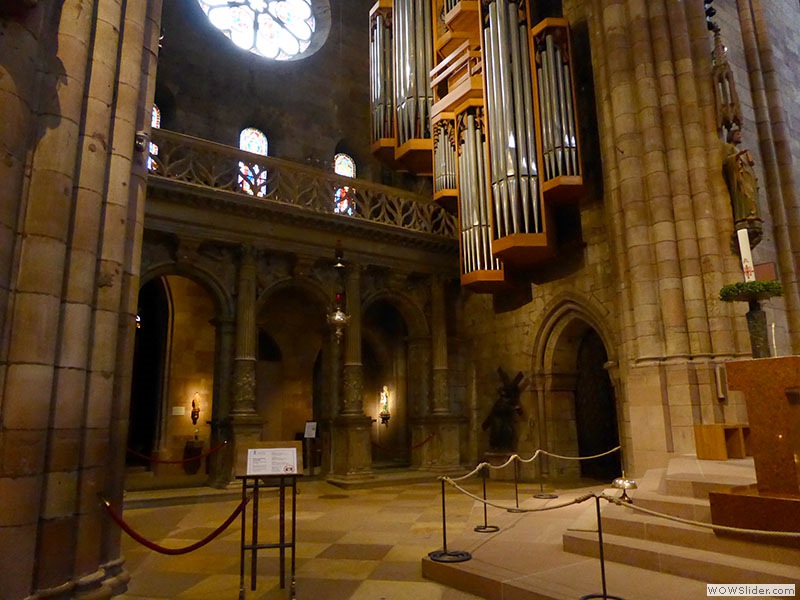 Das Münster - ein Teil der Orgel