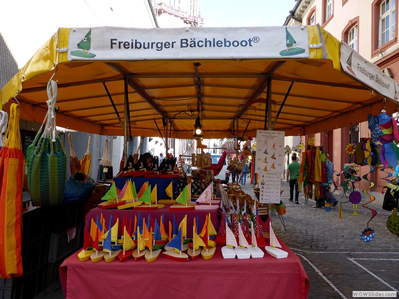 Hier gibt es das Freiburger Bächleboot
