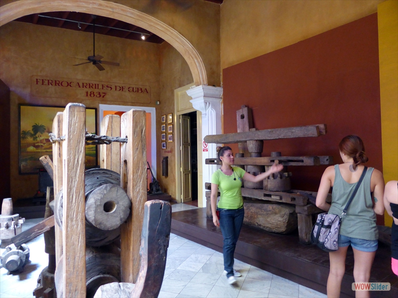 Führung im Havana Club Museum