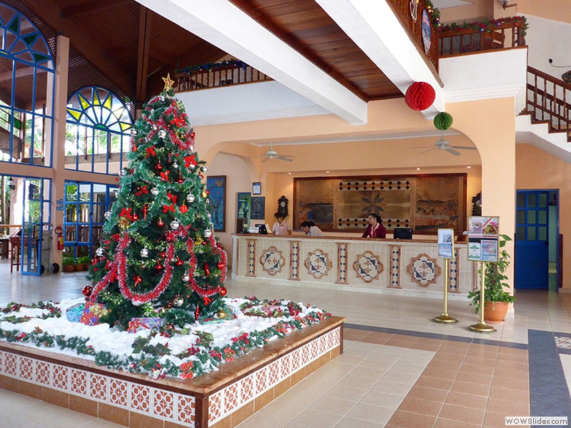 In der Lobby, Rezeption und Weihnachten
