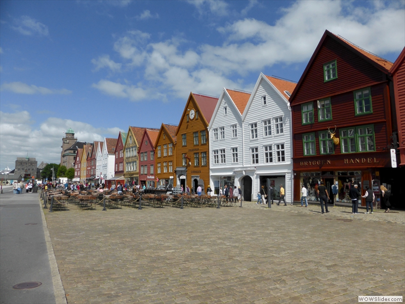 Die Hanse-Häuser in Bryggen