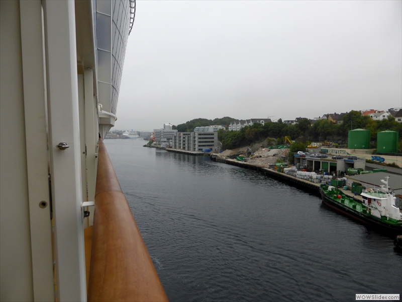 Ankunft in Stavanger