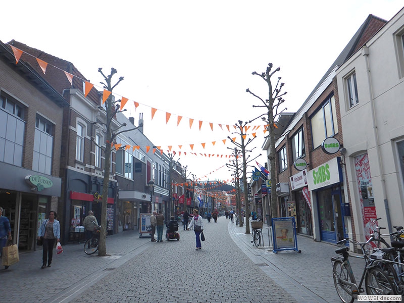 In den Straßen von Bergen op Zoom