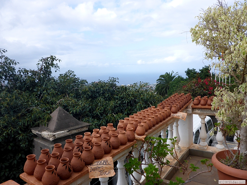 Blick von der Terrasse der Casa del Turista