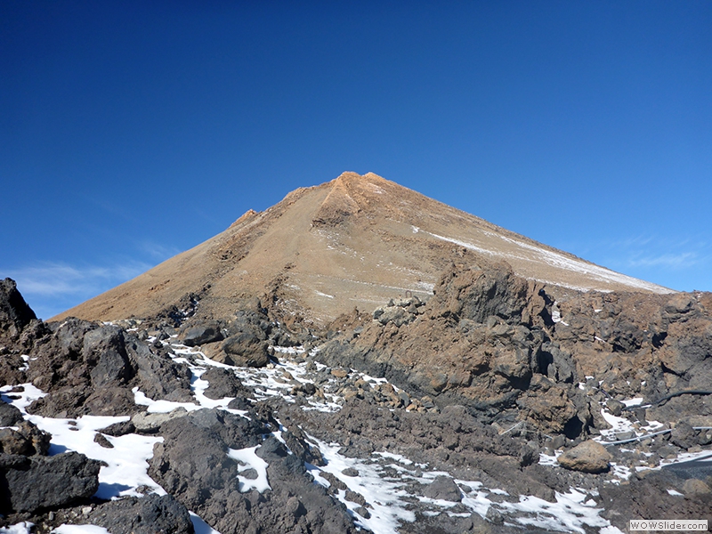 Der Gipfel des Pico del Teide
