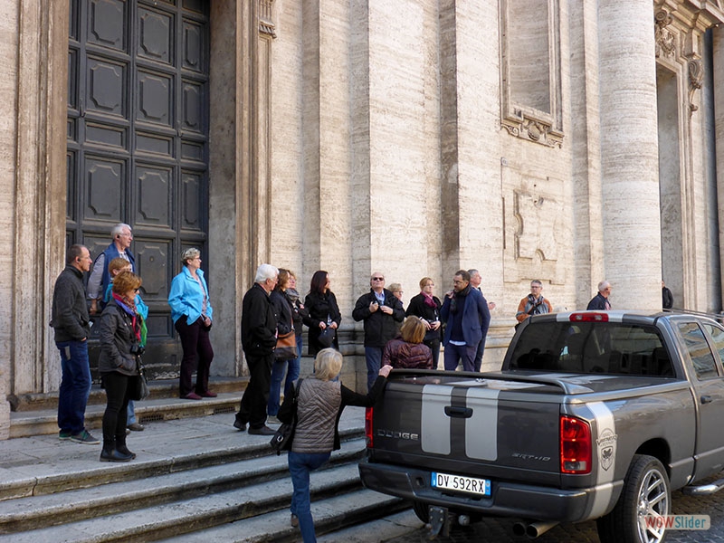 Unterwegs in der Altstadt - Kirche Sant’Ignazio