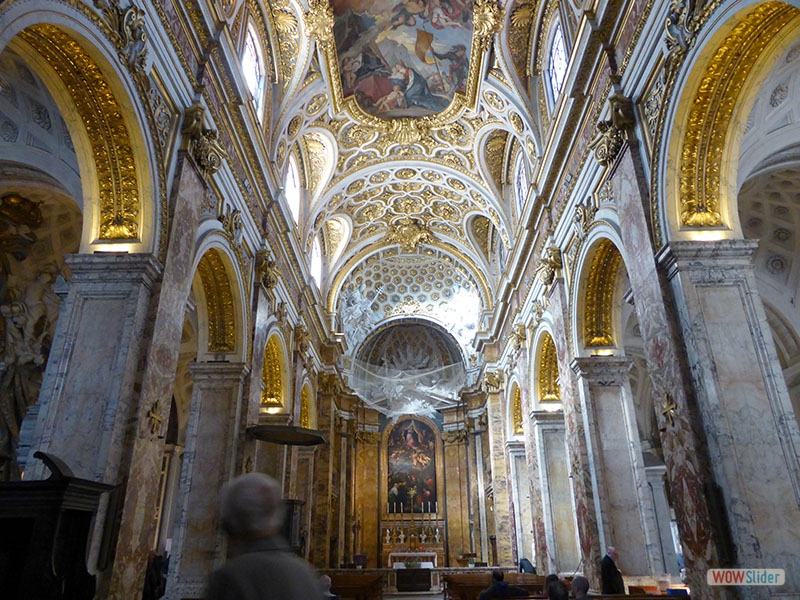 Unterwegs in der Altstadt - Kirche San Luigi dei Francesi