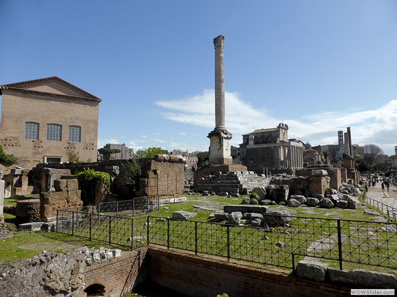 Im Forum Romanum