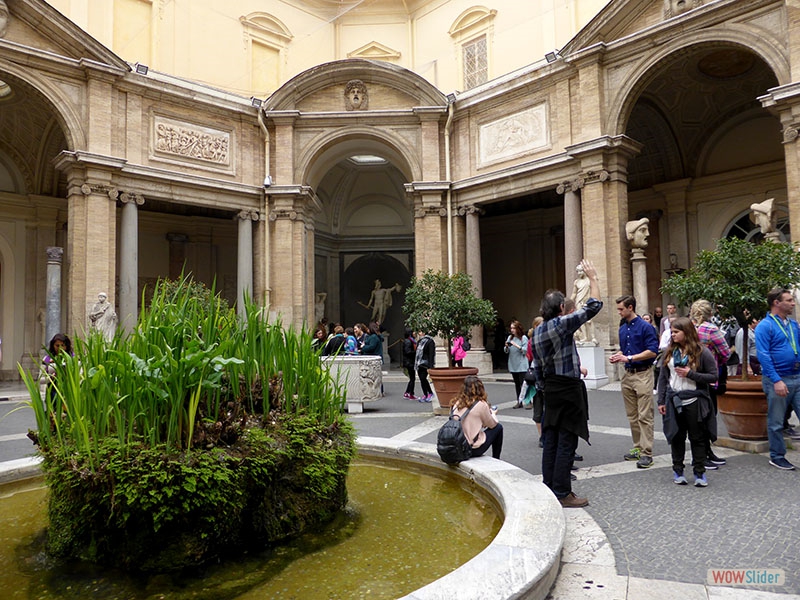 Der Vatikan - Der Belvedere-Palast