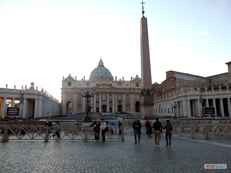 Der Vatikan - Petersplatz