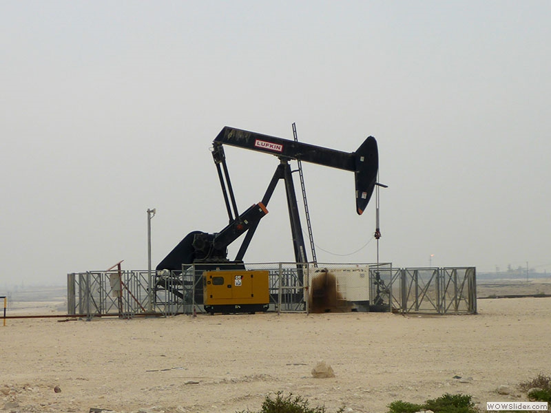 Auf den Ölfeldern