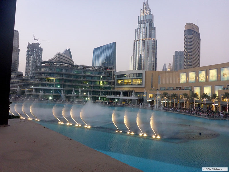 In Downtown Dubai