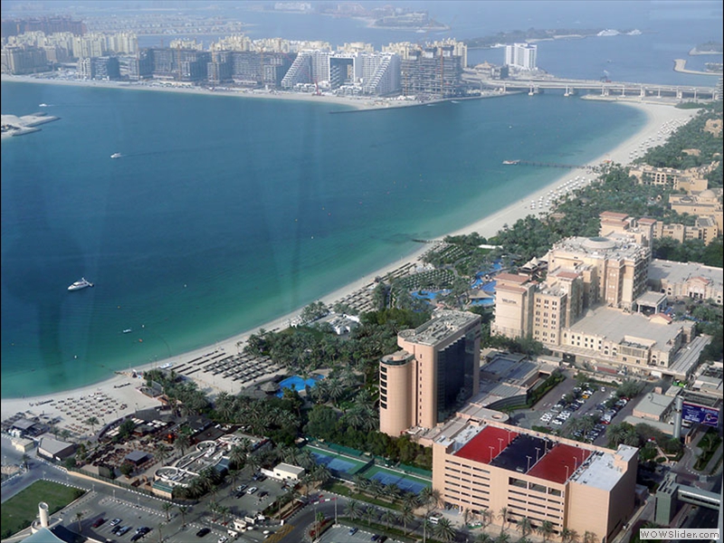Ausblick vom Marriott Dubai Harbor Hotel & Suite