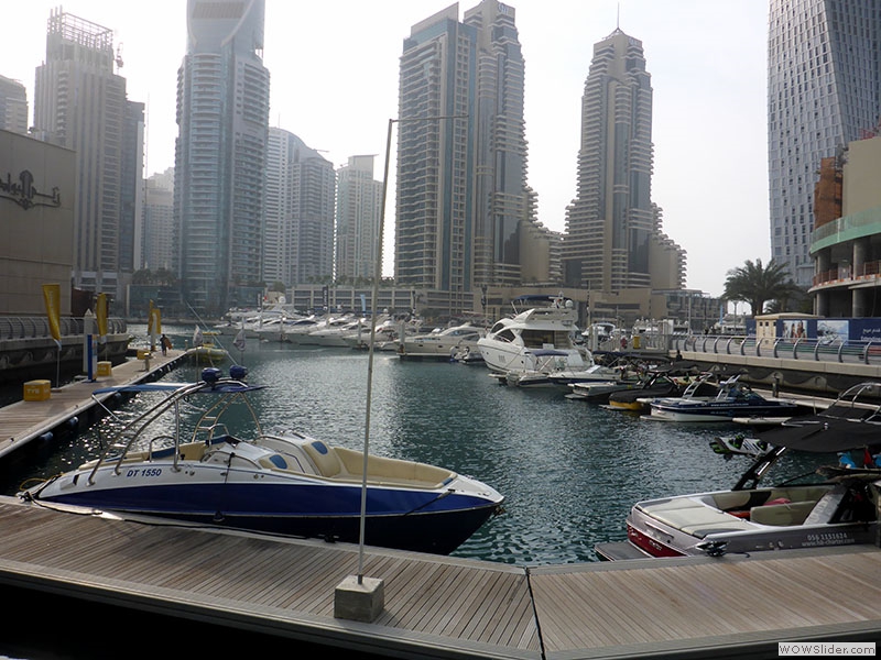 An der Dubai Marina