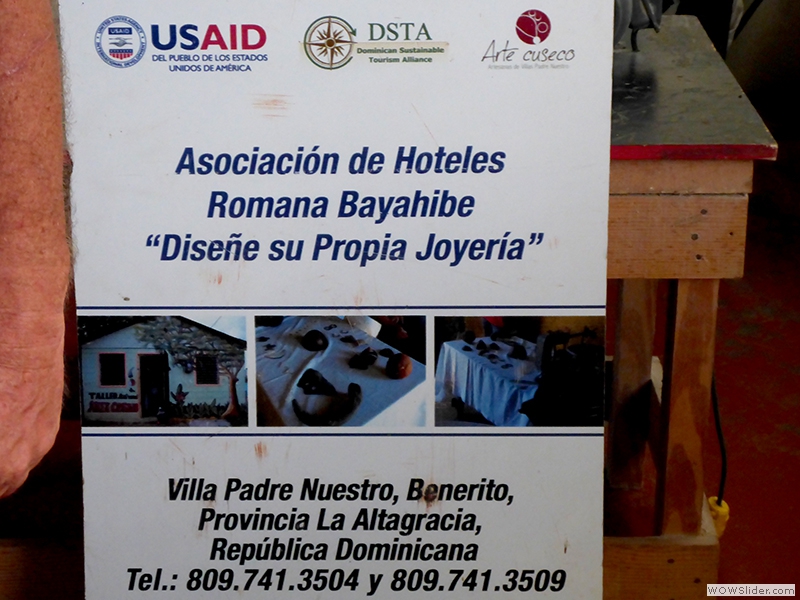 Im Dorf Benerito - das Projekt der USAID