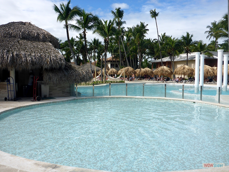 Pool in der Anlage Palladium Punta Cana